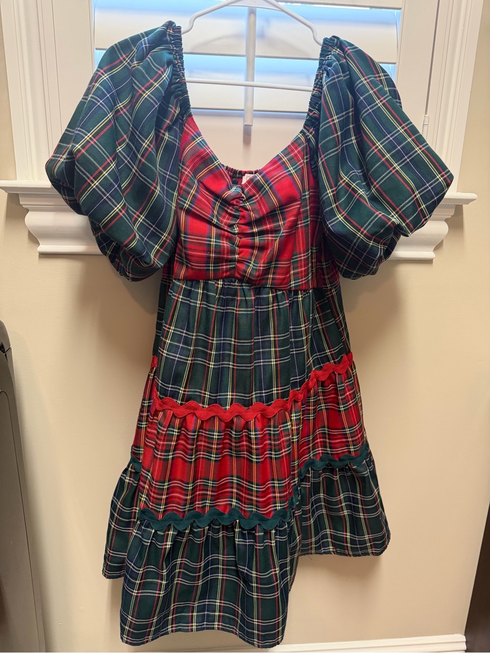 Oddi plaid dress